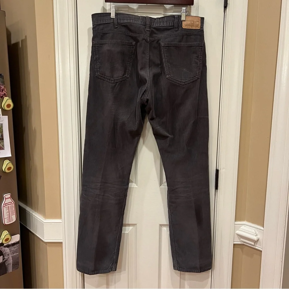 Patagonia Men’s Organic Cotton Corduroy Jeans Size 36x32 Pants Gray 21525